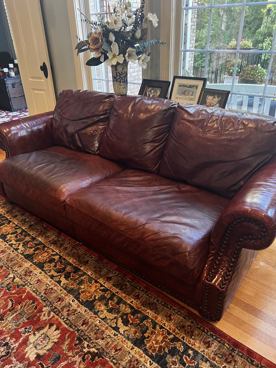 Customer photo review of Clyde's Leather Conditioning Cream