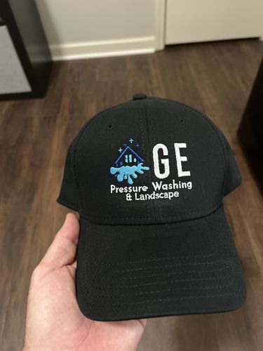Customer photo review of 6 Embroidered Flex Fit Hats