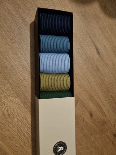 Customer photo review of 5 Paar Vorteilspack Stützstrümpfe "Bambus" Komfort