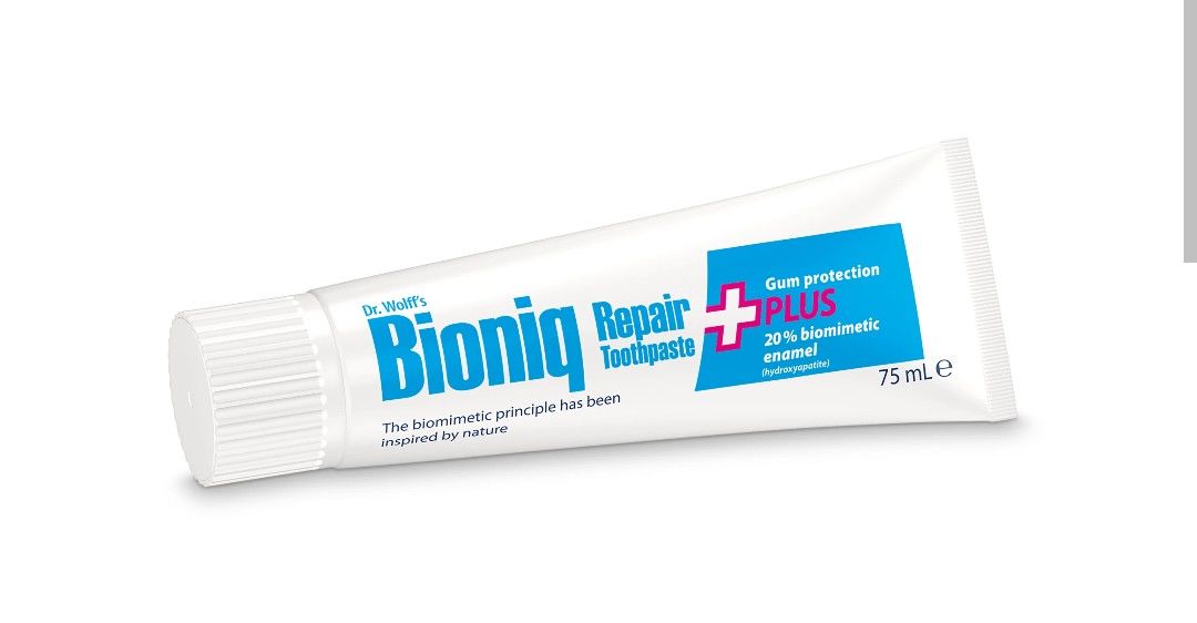 Customer photo review of Bioniq® Repair-Toothpaste PLUS (75ml)