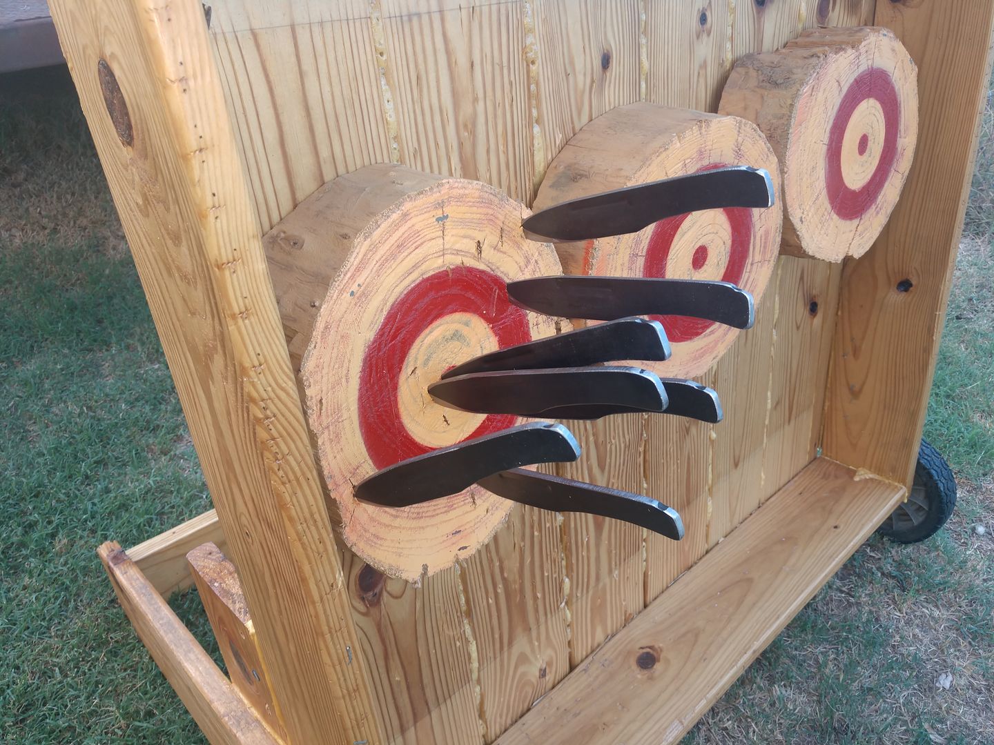 Customer photo review of 4" x 36" Sanding Belts for Stock Removal