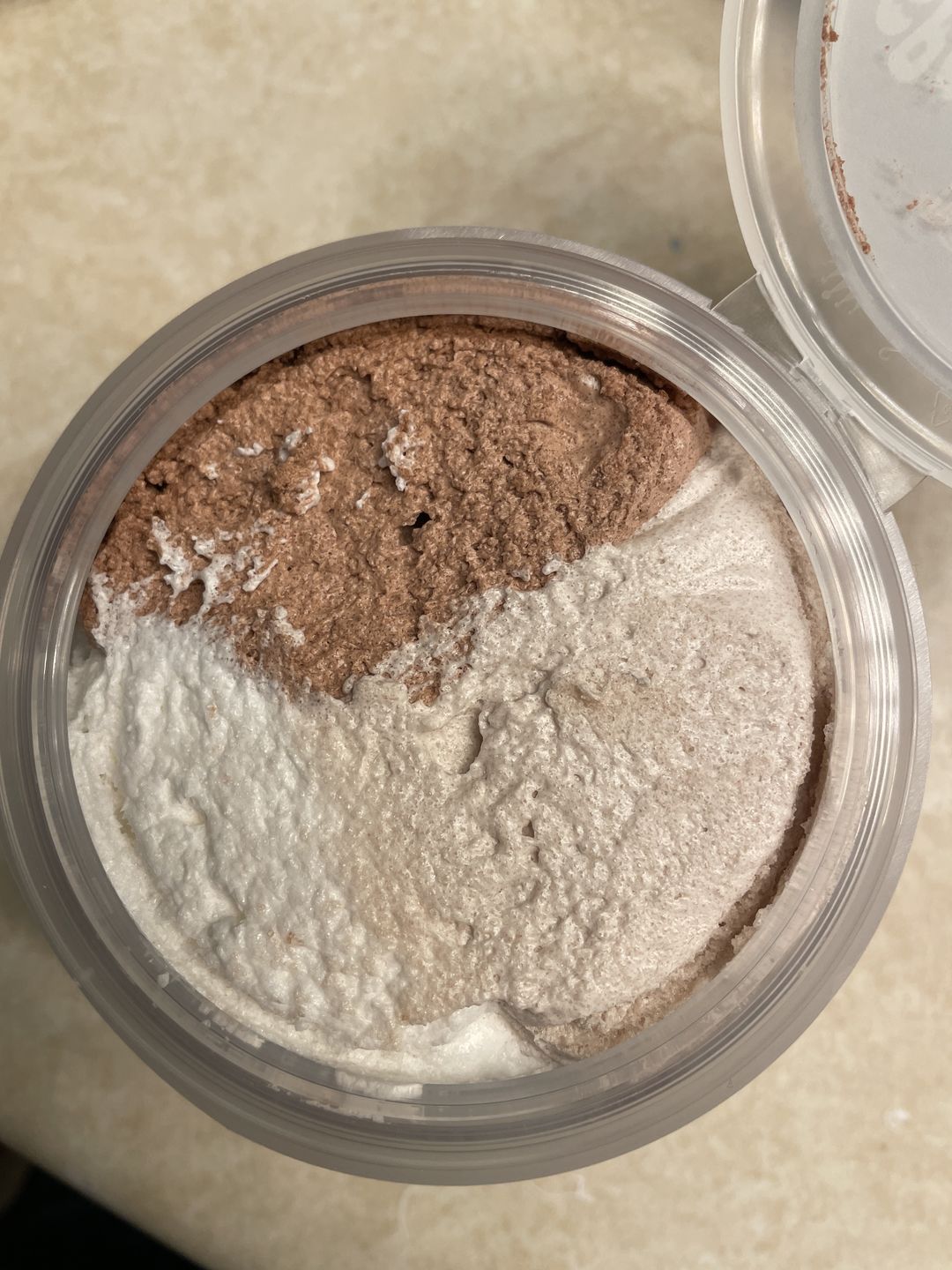 Customer photo review of Spooky Smores Split Scrub