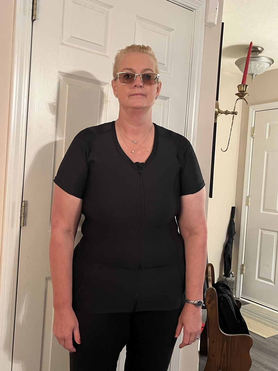Customer photo review of Posture Shirt® For Women - Zipper