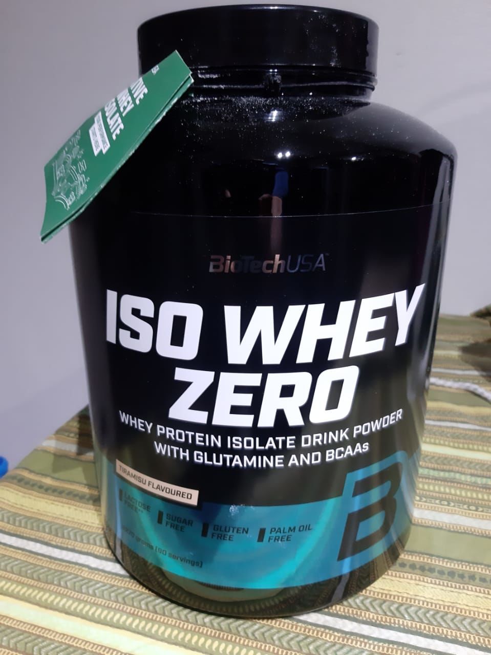 Customer photo review of BioTechUSA Iso Whey Zero Proteina Aislada 5 Lb