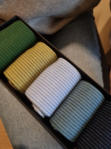 Customer photo review of 5 Paar Stützstrümpfe Vorteilspack "Bambus" Komfort 2