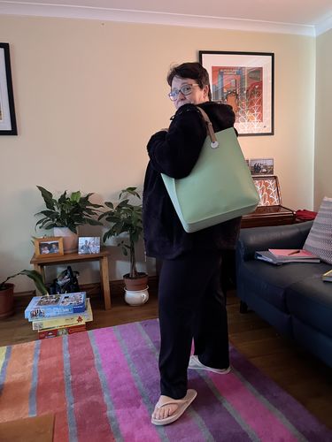 Customer photo review of City tote | Special Offer