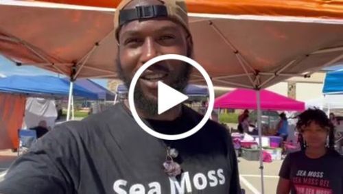 Customer video review of SEA MOSS BOSS T-SHIRT (UNISEX)
