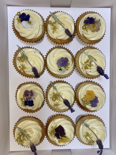 Customer photo review of LAVENDER - Freeze Dried Edible Flowers