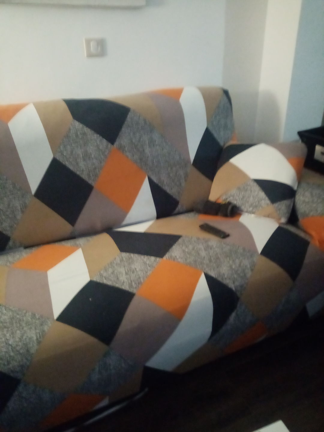 Customer photo review of Modern - Housses Extensibles de Fauteuil et Canapé
