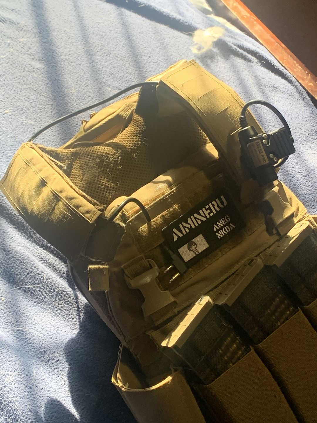 Customer photo review of APTUM™ SHOULDER PAD GRID