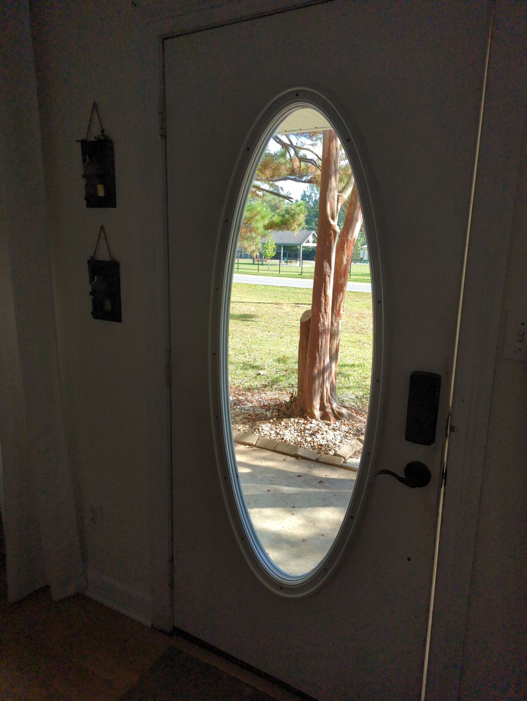 Customer photo review of Clear Oval Glass and Frame Kit