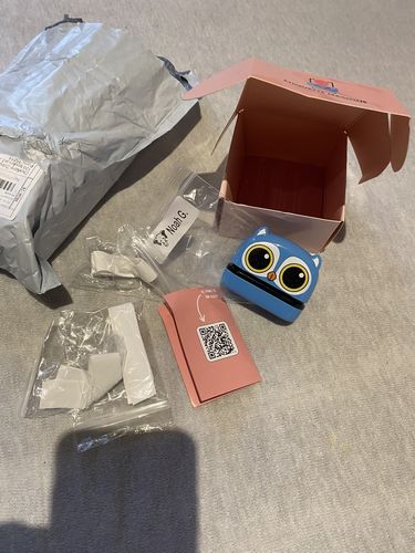 Customer photo review of Ruban d'impression 1M pour vêtements noirs🔖