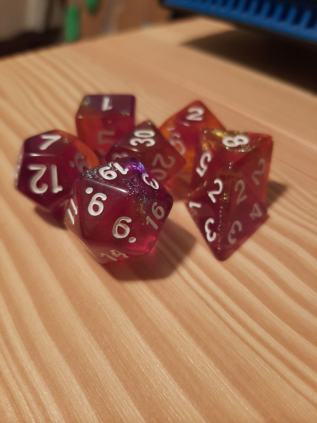Customer photo review of Mystery Dice Set Subscription