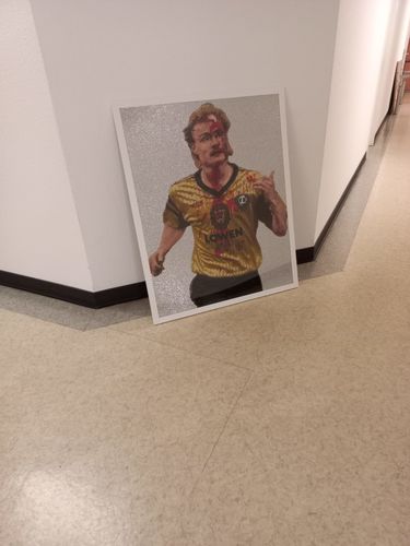 Customer photo review of Dein Wunschmotiv - als Diamond Painting  (eckige Steine)
