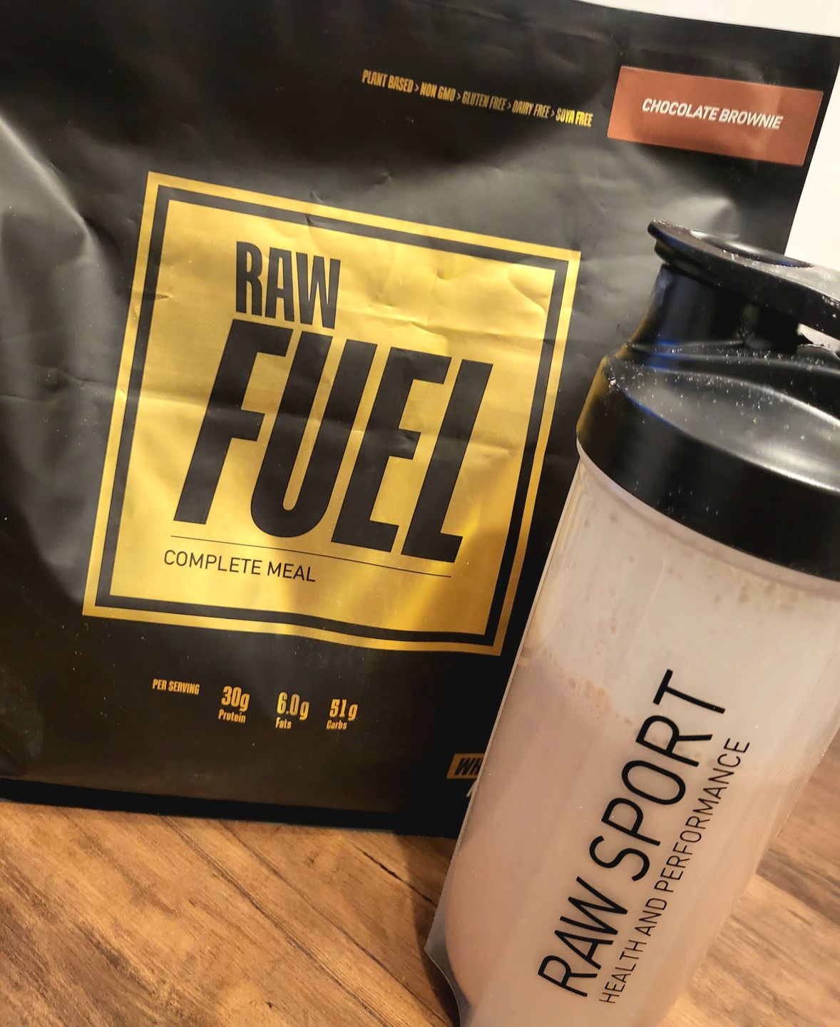 Customer photo review of Raw Fuel Meal Replacement
