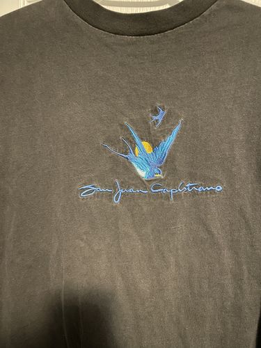 Customer photo review of Vintage San Juan Capistrano T Shirt Size XL Fits Size L