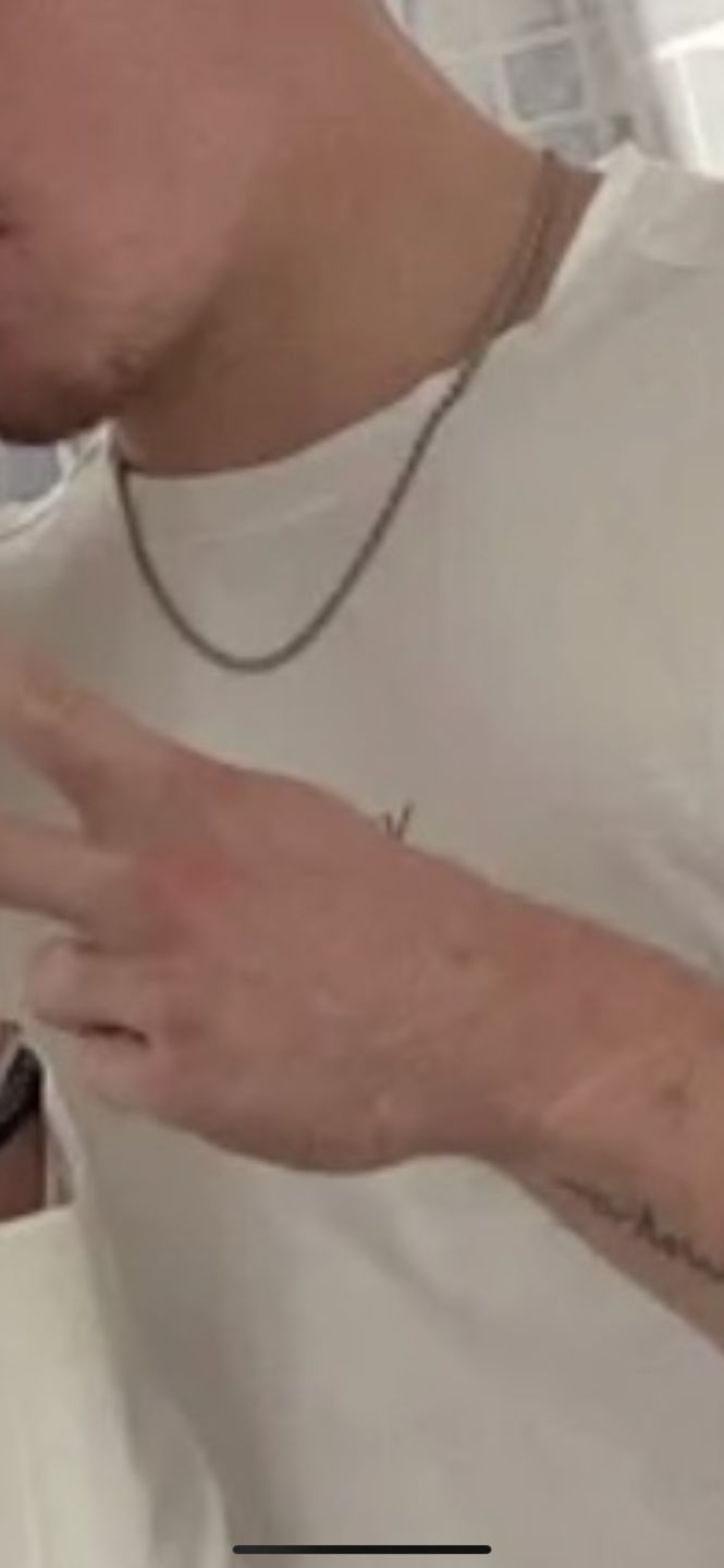 Customer photo review of CLEAN ROPE. - 3MM WHITE GOLD