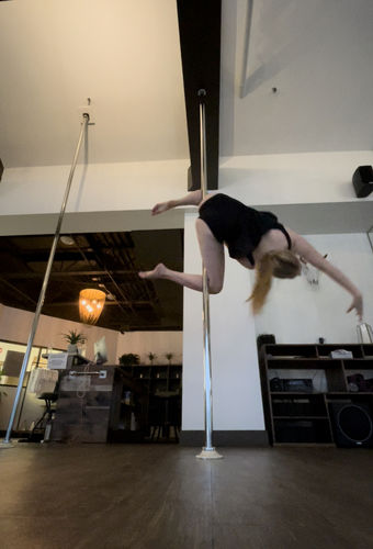 Customer photo review of Free Flow High Waisted Shorts BLACK