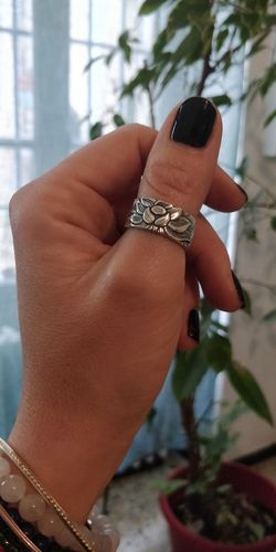 Customer photo review of Lotus Ring