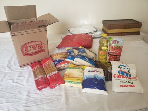 Customer photo review of Cesta Básica Econômica Júnior