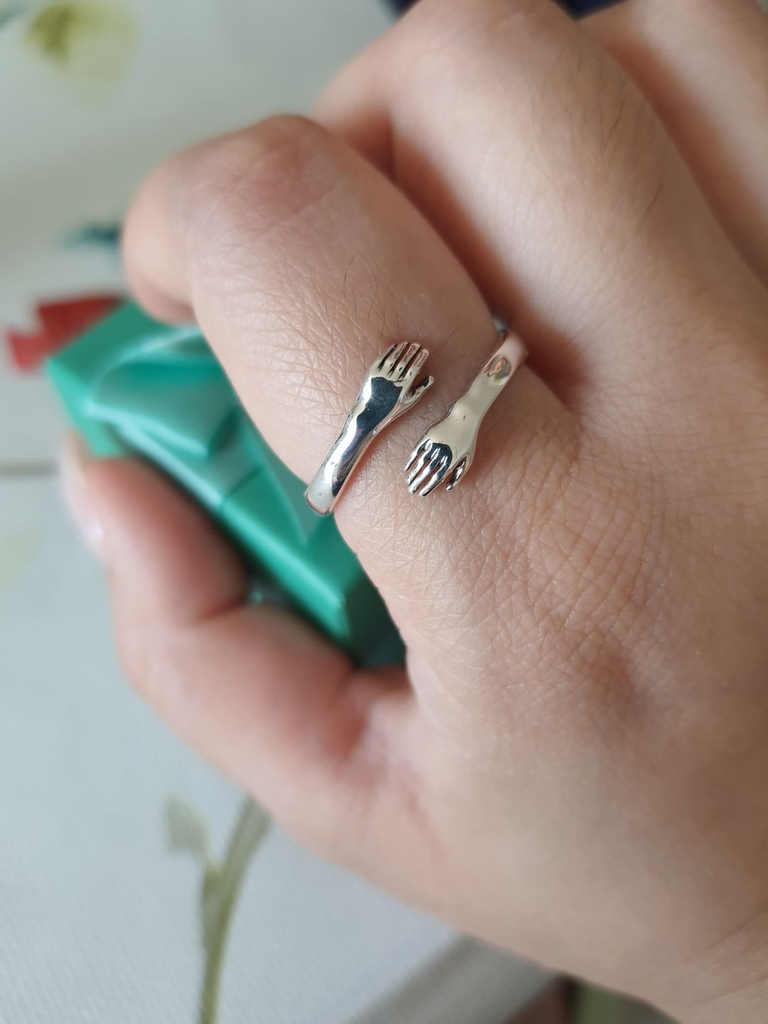Customer photo review of Hug Ring
