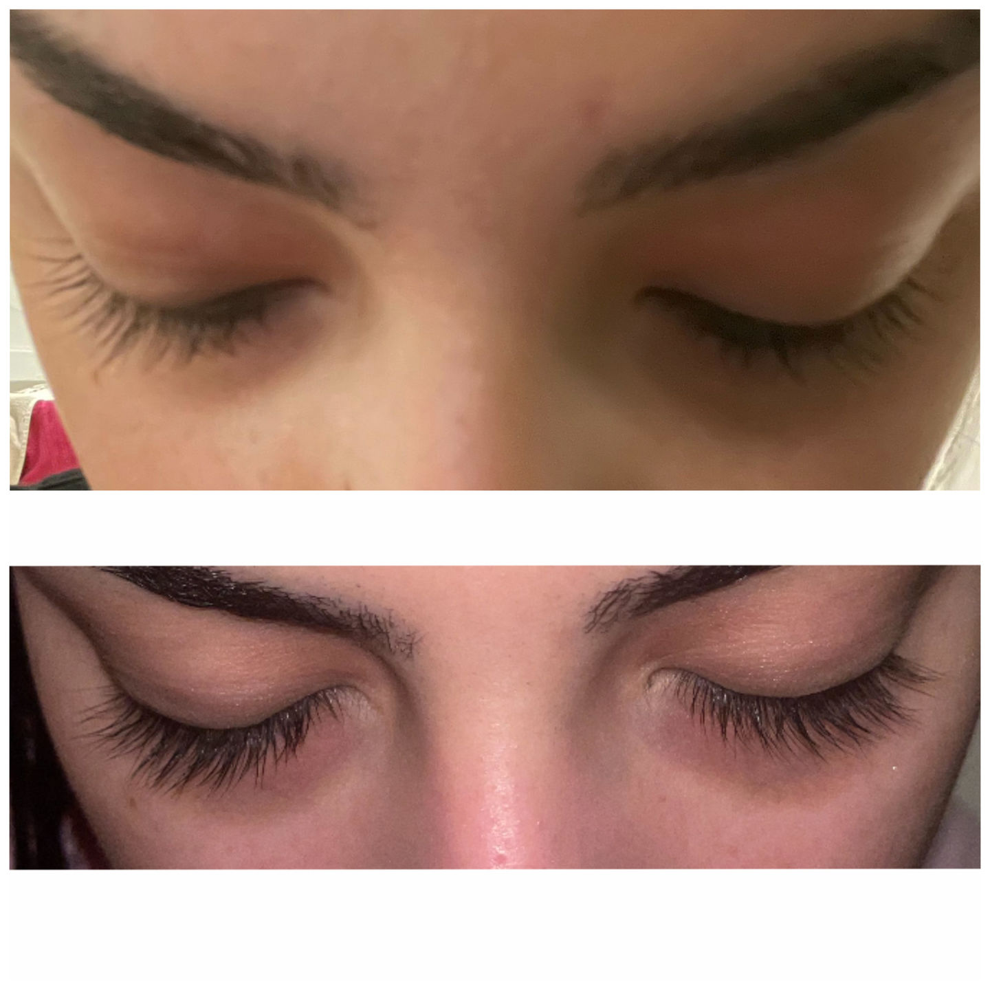 Customer photo review of SINS 'N LASHES BUNDLE
