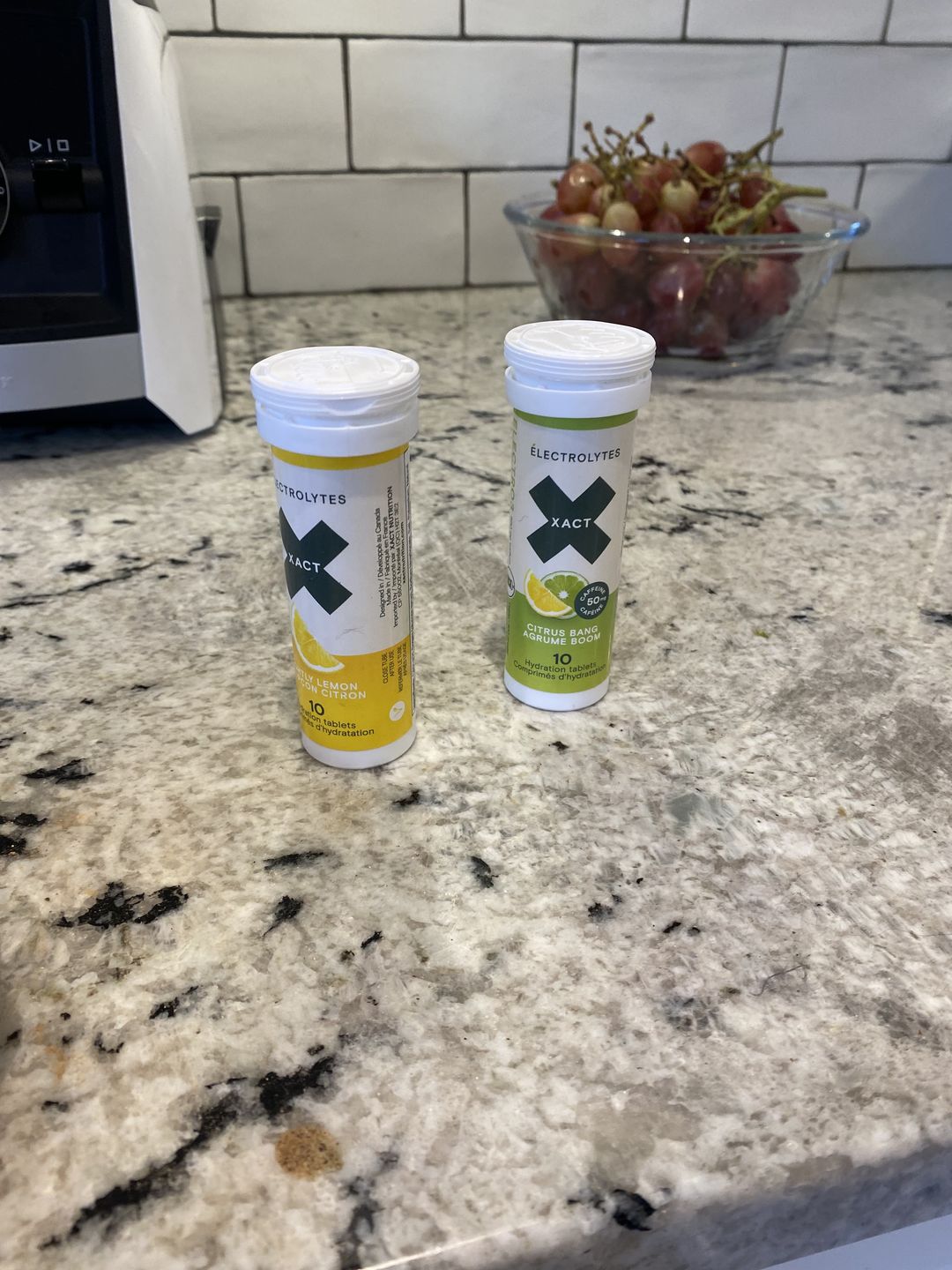 Customer photo review of XACT ELECTROLYTES -  sport hydration tabs