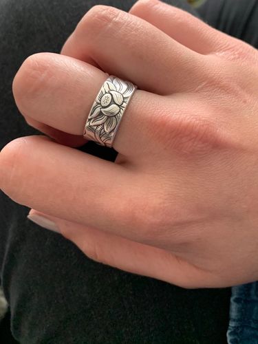 Customer photo review of Lotus Ring