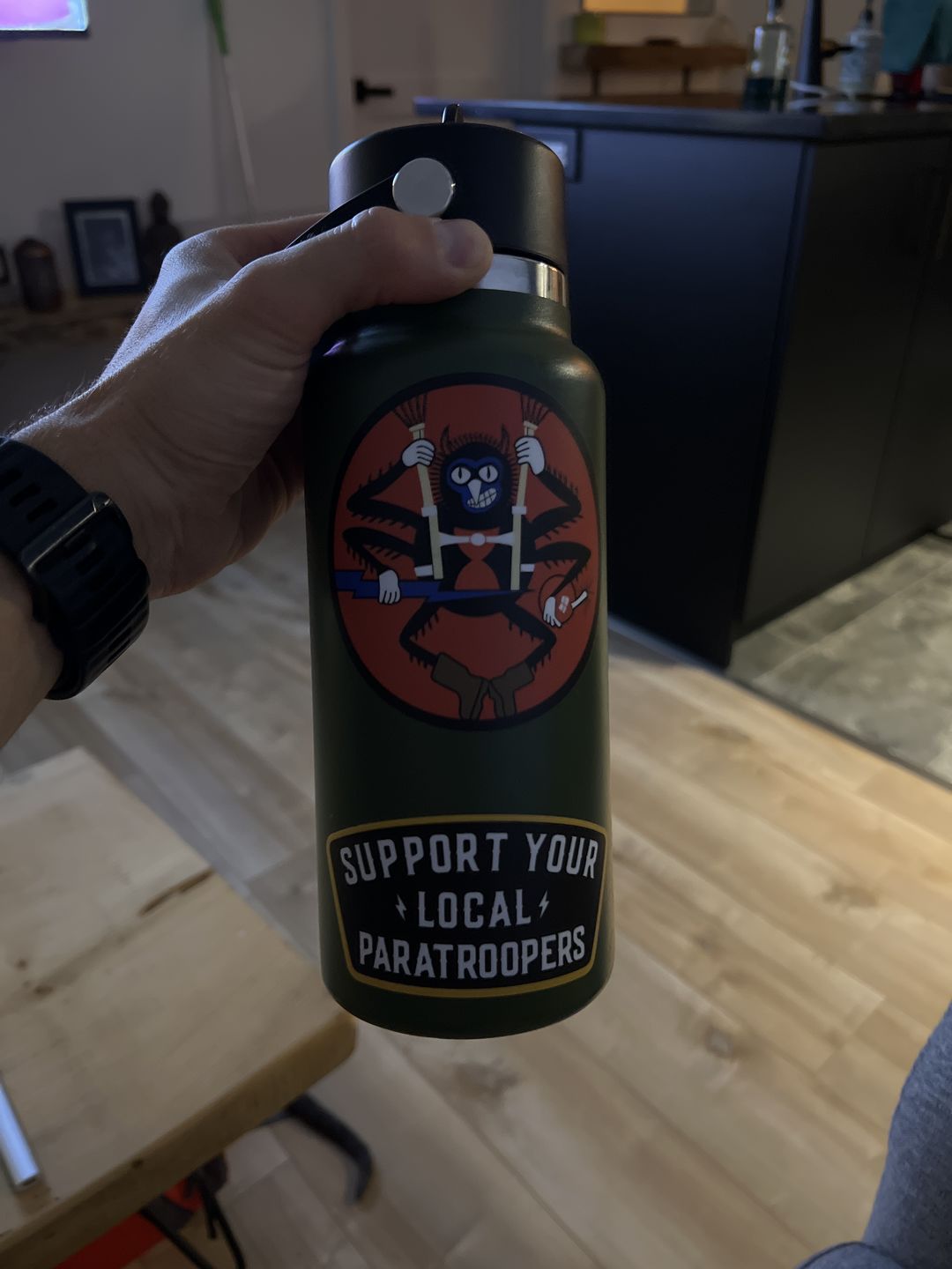 Customer photo review of Open Minds Premium Sticker