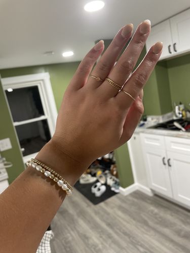 Customer photo review of ivy bracelet