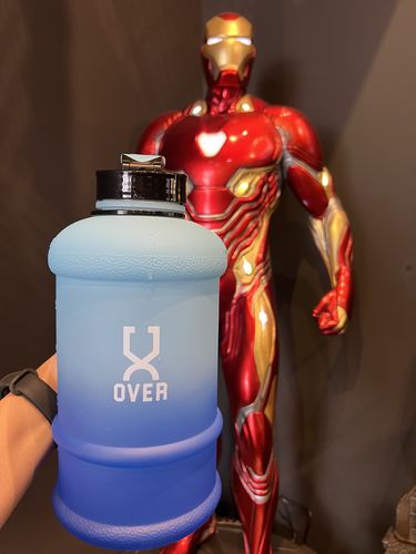 Customer photo review of 1.5L & 2.2L Flip Cap Oversized Water Bottle