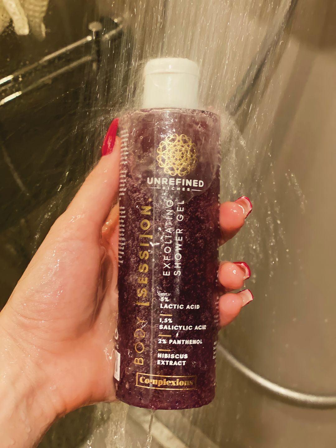 Customer photo review of BODY [SESSI]ON. - Exfoliating Shower Gel