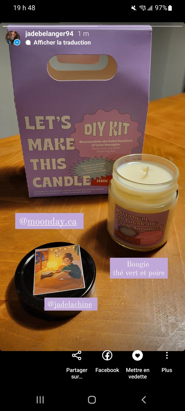 Customer photo review of DIY kit chandelle