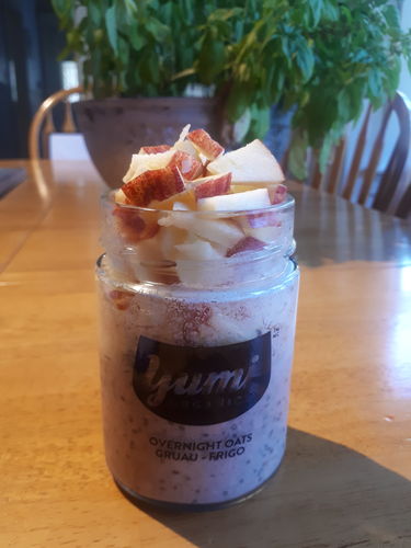 Customer photo review of Apple Cinnamon Overnight Oats