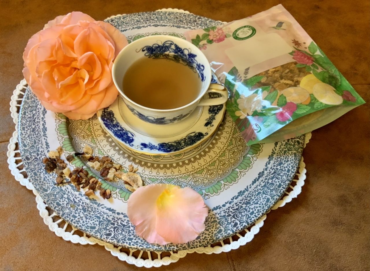 Customer photo review of Figs and Roses, Herbal Fruit Tea