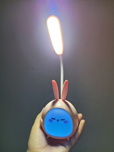 Customer photo review of Funny Bunny Table Lamp
