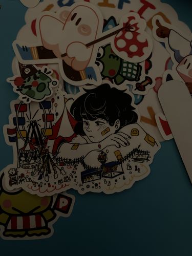 Customer photo review of Circus Daydream Sticker
