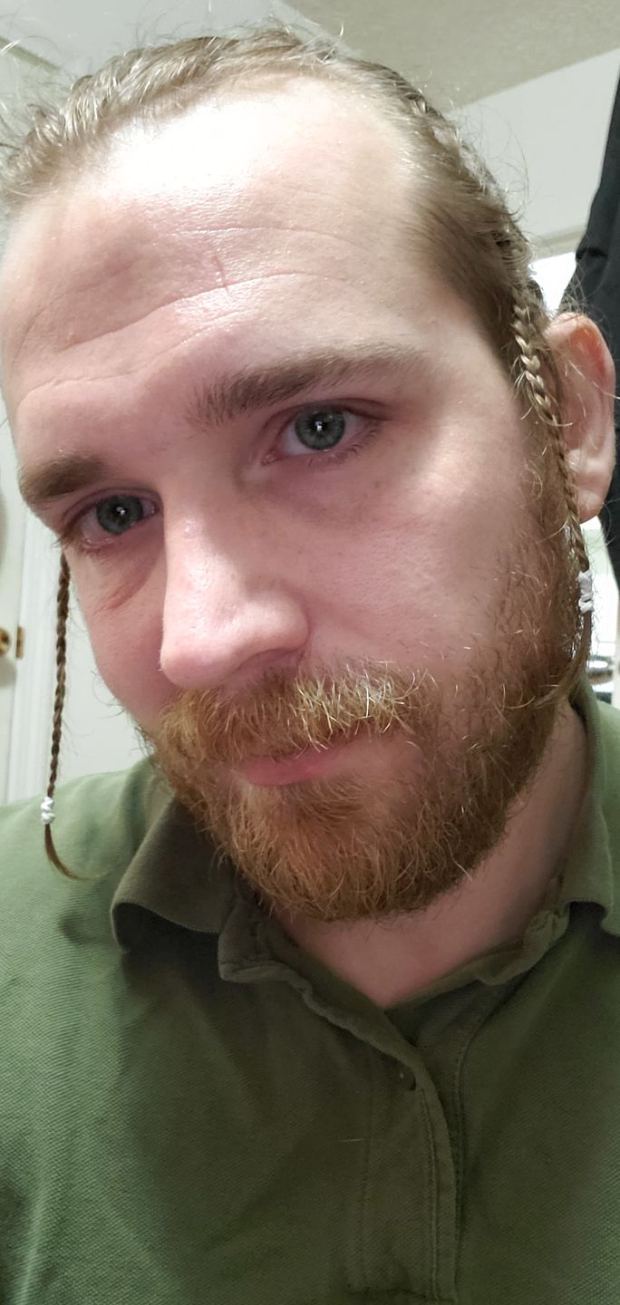 Customer photo review of PRIMAL®  Celestial Jade - Green Colored Contact Lenses