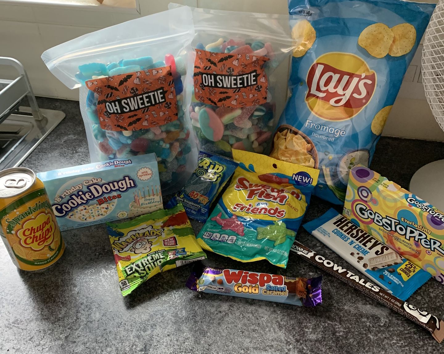 Customer photo review of Build Your Own Pick and Mix Sweets Bag – Over 100 to Choose From