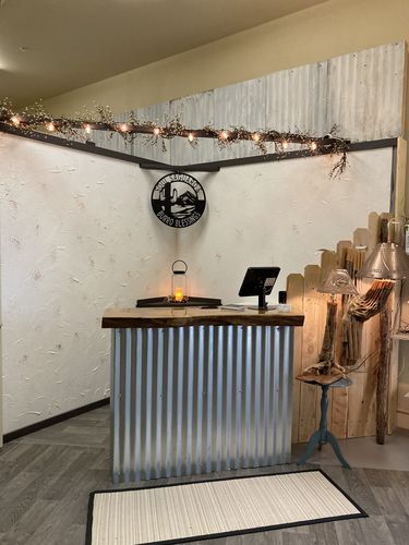 Customer photo review of Personalized Desert Life Monogram, Cactus Custom Metal Sign, Metal Wall Sign, Airbnb Home Decor, Metal Desert Wall Art, Western Theme Sign