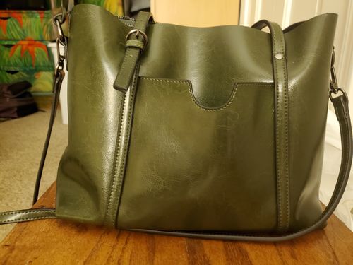 Customer photo review of Provence Leather Bag