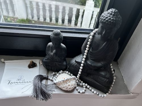 Customer photo review of ENTSPANNUNG & RUHE HOWLITH MALA HALSKETTE