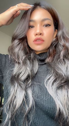 Customer photo review of The Loose Wave HD Fibre 24" Lace U Part Wig