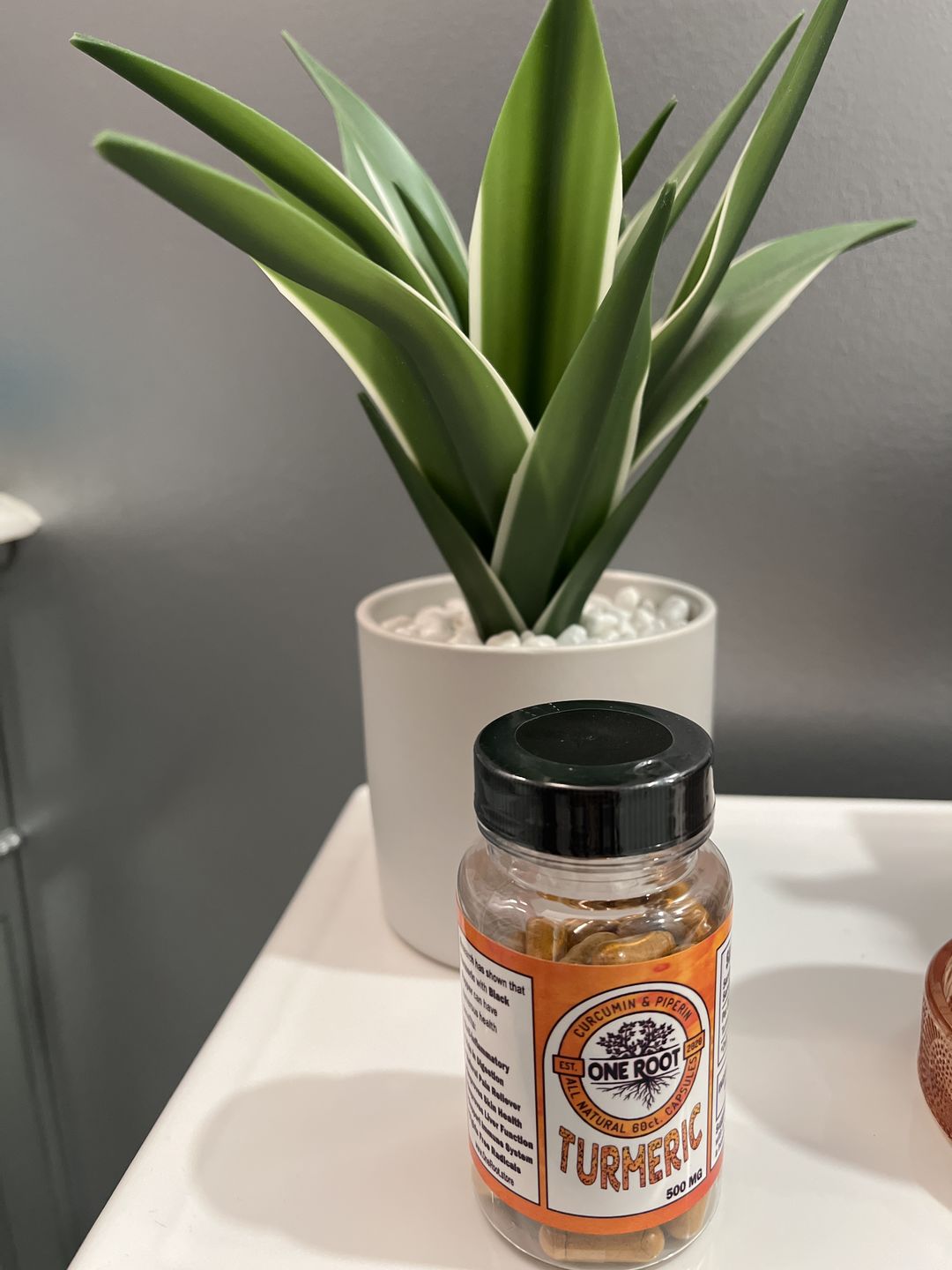 Customer photo review of Turmeric Capsules: 60ct