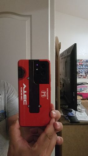Customer photo review of Red B Series Tough Case