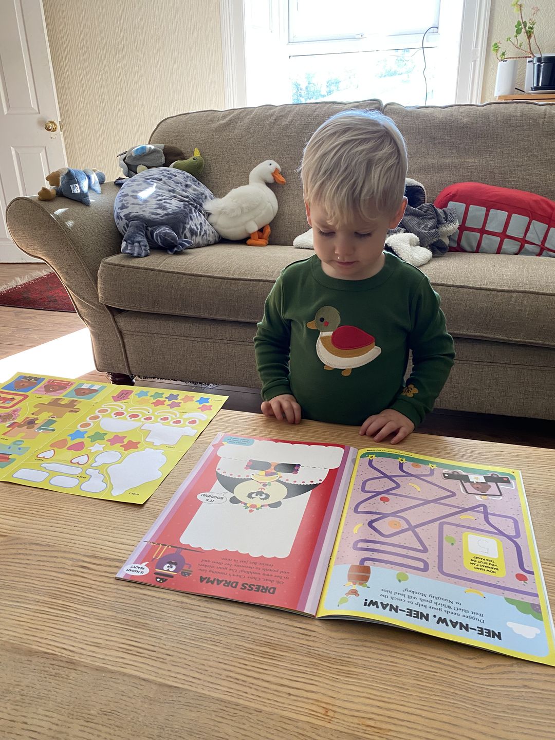 Customer photo review of Little Duck Applique Long Sleeve T-Shirt