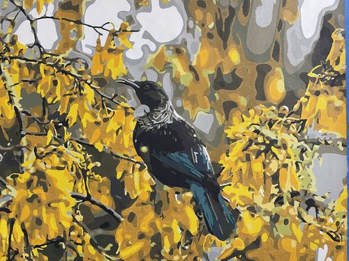Customer photo review of Tui in Kowhai Tree