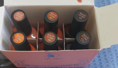 Customer photo review of Gel Gama Nuevo Otoño 6 pzas MUSSA