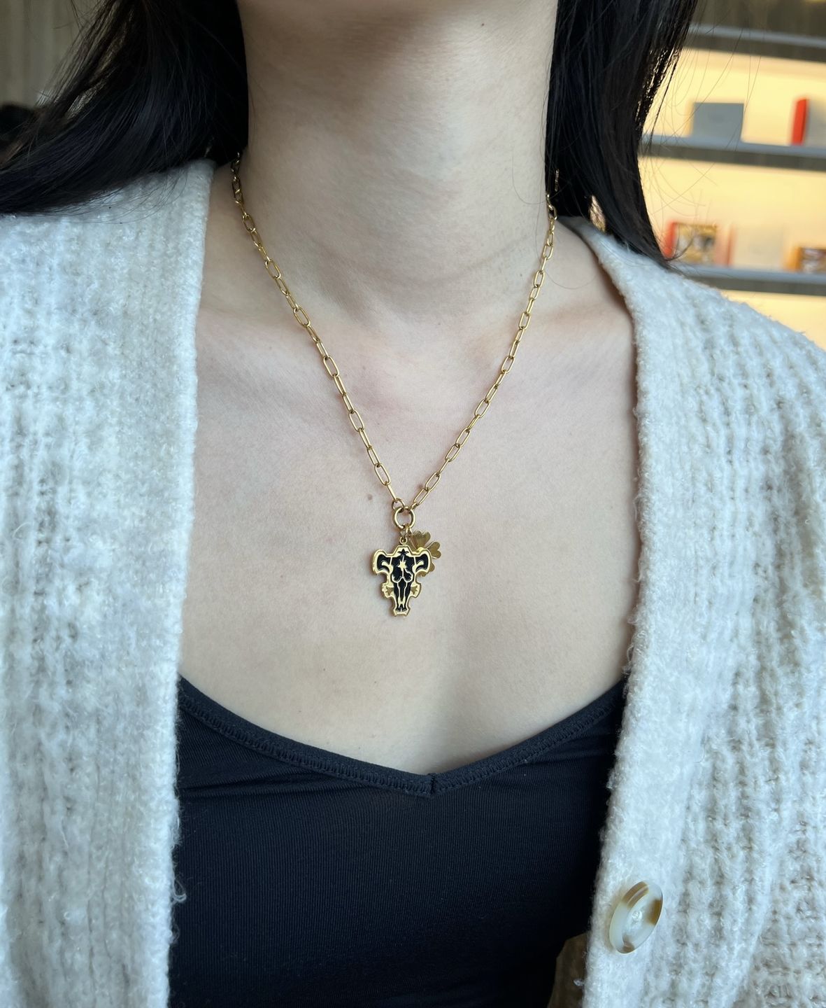Customer photo review of Black Bulls Charm