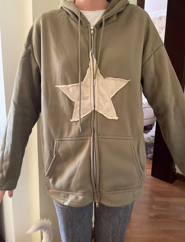 Customer photo review of Skater Girl Star Hoodie
